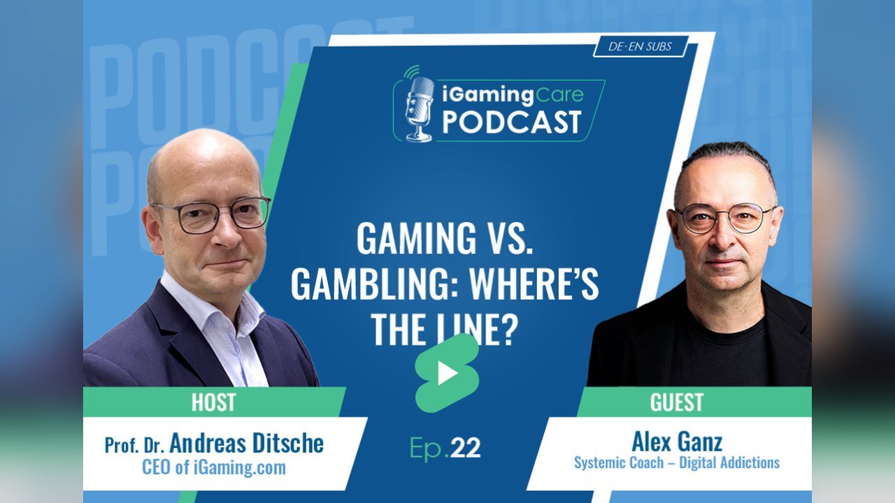 Prof. Dr. Andreas Ditsche und Alex Ganz im iGamingCare-Podcast